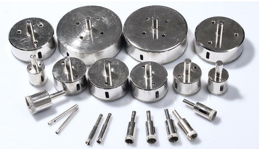 3mm-60mm  All Size 3 Pieces Diamond Drill Bits Hole Saw Cutter Tools Sets 