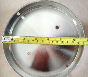Inside Diameter Dimension - 6-5/8 inch Diamond Hole Saw - Commercial Drain