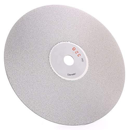 Grit 500 Diamond coated 6 inch Flat Lap wheel Lapidary lapping polishing disc 