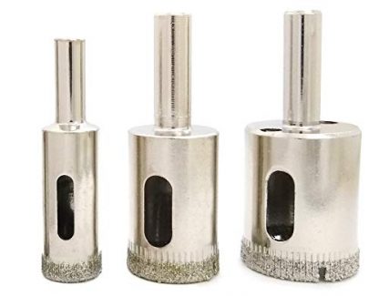Drilax 10 Pcs Diamond Drill Bit Set Hole Saws for Kitchen Bathroom Shower for sale online 