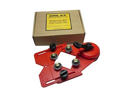 DRILAX Drill Bit Hole Saw Guide Jig Fixture Vacuum Suction Base with Water Coolant Hole Tools and Accessories Diamond Hole Saws, Diamond Drill Bits, and Tools