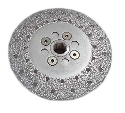 1-1/2" Radius Diamond Grinding Shaping Profile Wheel B40 Half Bullnose granite 